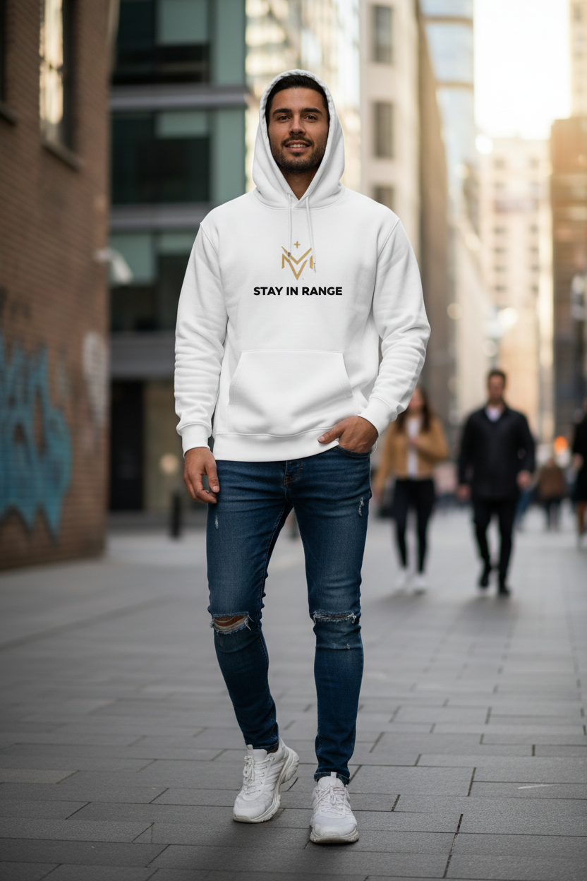 White Hoodie Lifestyle